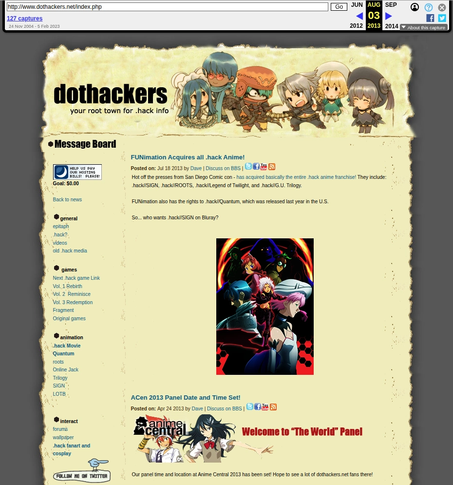 old dothackers.net site